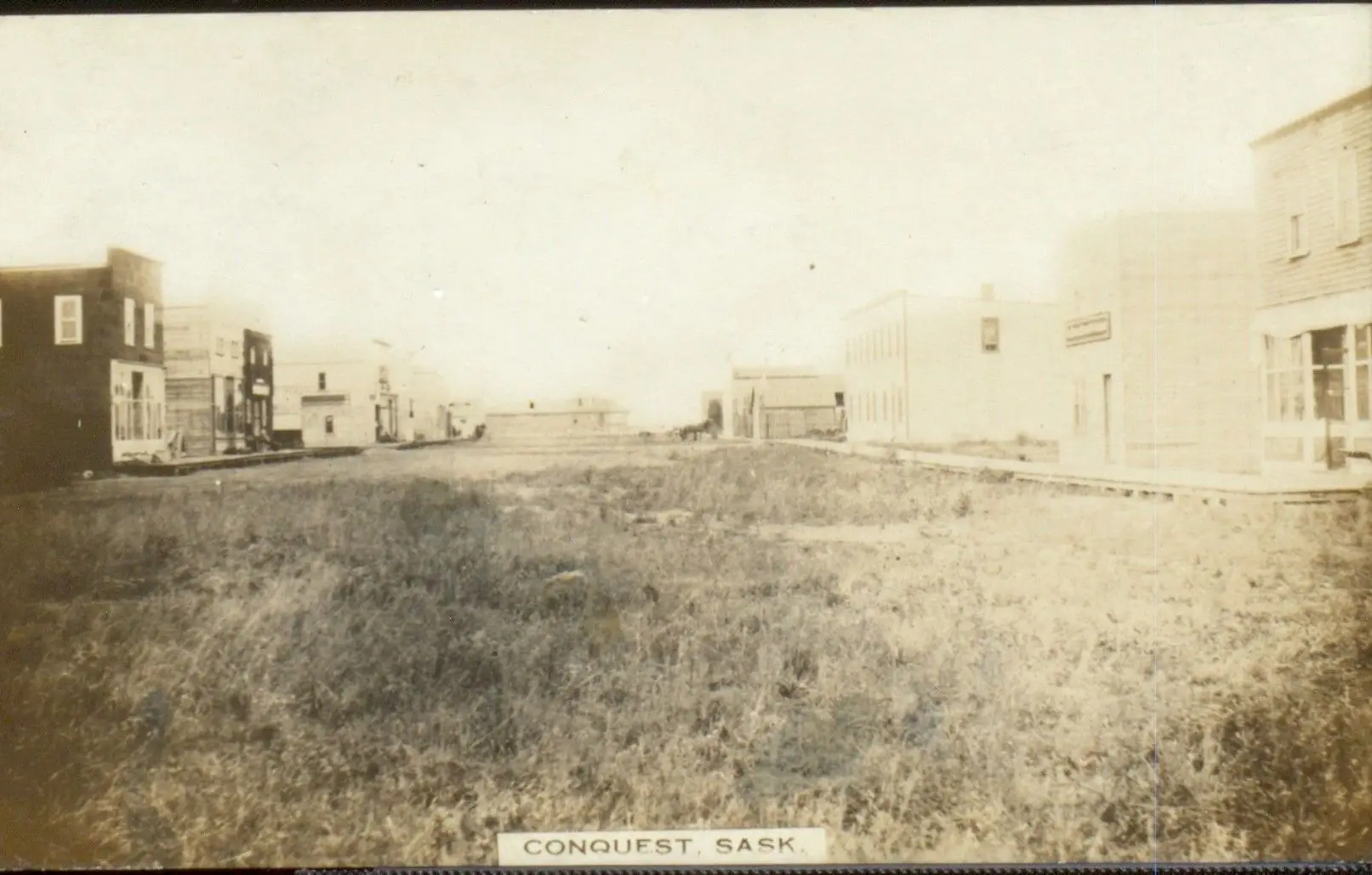 Main Street, Conquest, Sask.